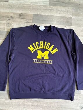 Champion Michigan Wolverines Crewneck Sweatshirt size XL